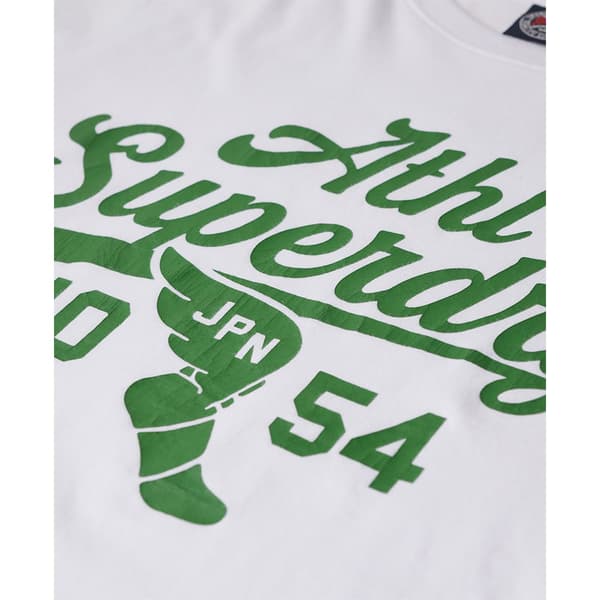 Superdry Track & Field Ath Graphic Lyhythihainen T-paita Valkoinen 3XL Mies