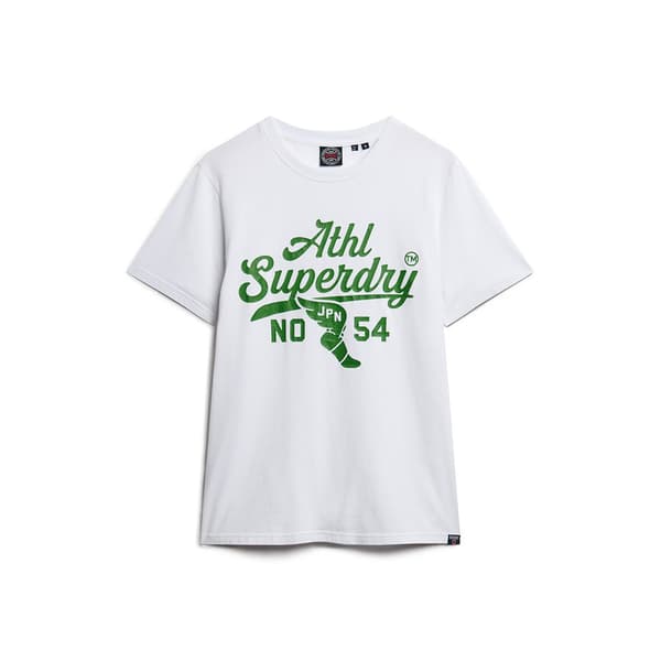 Superdry Track & Field Ath Graphic Lyhythihainen T-paita Valkoinen 3XL Mies