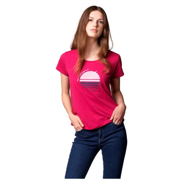 Sea Ranch Aia T-shirt Med Korta ärmar Rosa M Kvinna