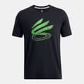 Miniatyrbild 3 av 4: Under Armour Curry Logo Trend T-shirt Med Korta ärmar  XL Man