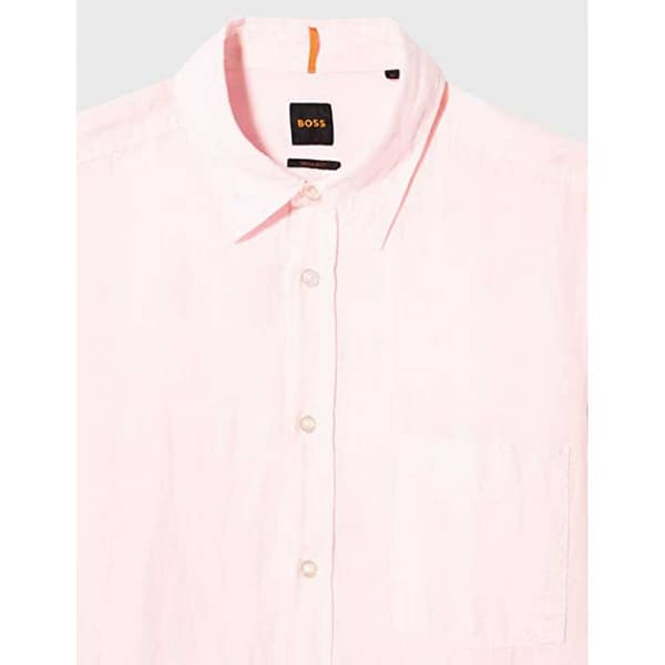 Boss Relegant 6 10247386 Skjorte Med Lange ærmer Rosa 42 Mand