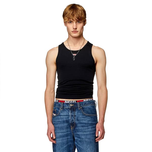 Diesel T Lifty D ærmeløs T-shirt Sort 2XL Mand
