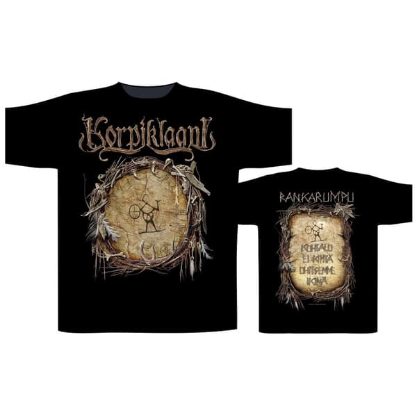 KORPIKLAANI T-SHIRT - RANKARUMPU (LARGE)