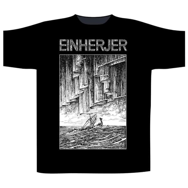 EINHERJER T-SHIRT - AURORA BOREALIS (LARGE)