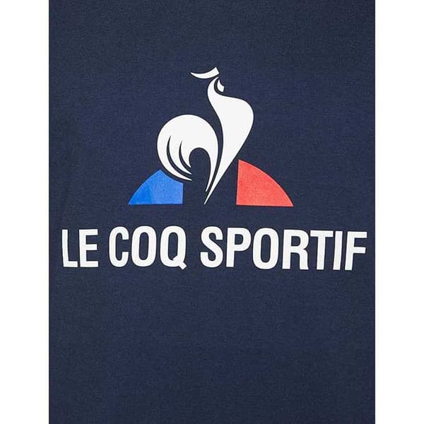 Le Coq Sportif 2020687 Fanwear T-shirt Med Korte ærmer Blå 3XL Mand