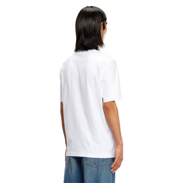 Diesel T Adjust K1 T-shirt Med Korta ärmar Vit M Man