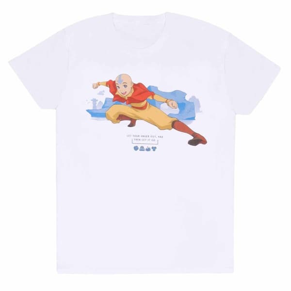 Nickelodeon Avatar - Aang T-shirt - Medium