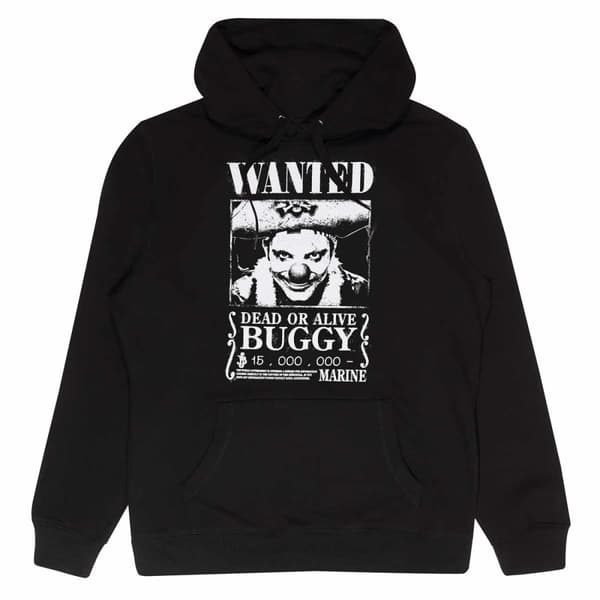 One Piece - Buggy  Hoodie - Ex Large