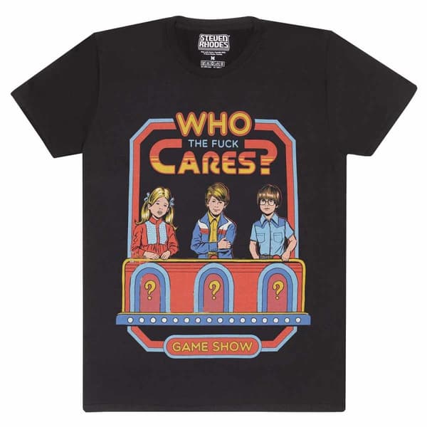 Steven Rhodes - Who Cares T-shirt - Ex Large