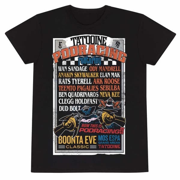 Star Wars Classic - Podracing T-shirt - Ex Ex Large