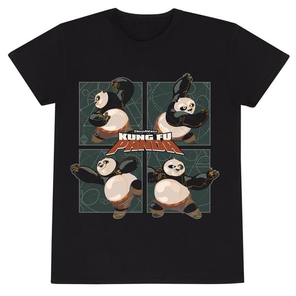 Kung Fu Panda - Fighting Scene T-shirt - Ex Ex Large