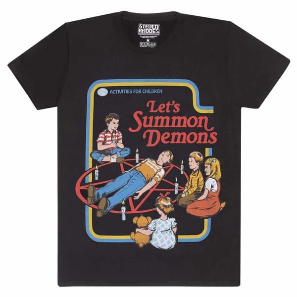 Steven Rhodes - Lets Summon Demons T-shirt - Ex Large