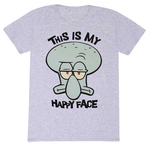 Sponge Bob Square Pants - My Happy Face T-shirt - Small