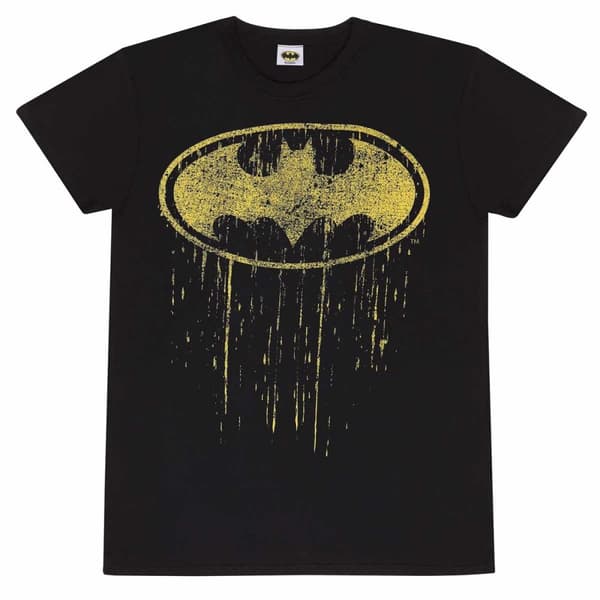 DC Comics Batman - Dripping Symbol  T-shirt - Ex Ex Large