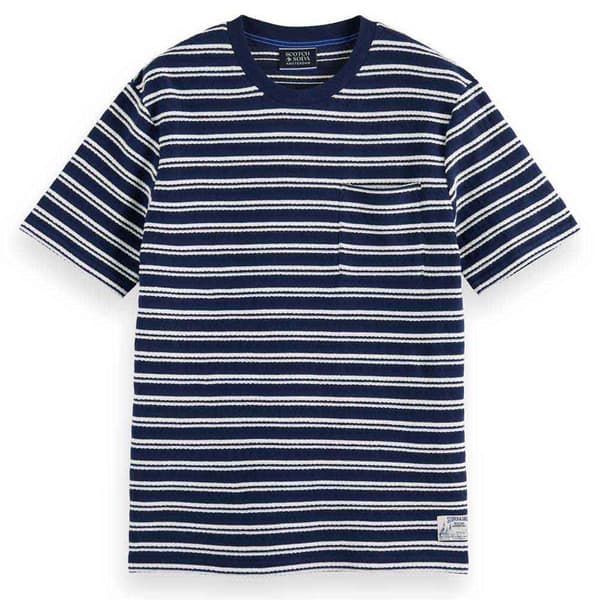 Scotch & Soda 175581 Lyhythihainen T-paita Monivärinen L Mies