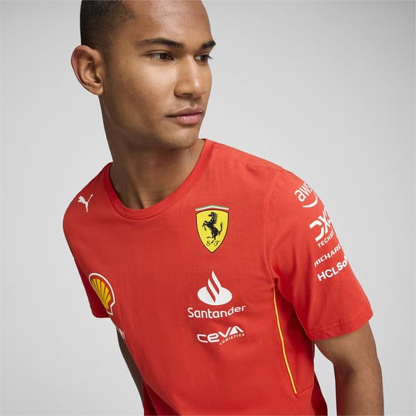 Puma Sf Sainz T-shirt Med Korta ärmar Röd M Man