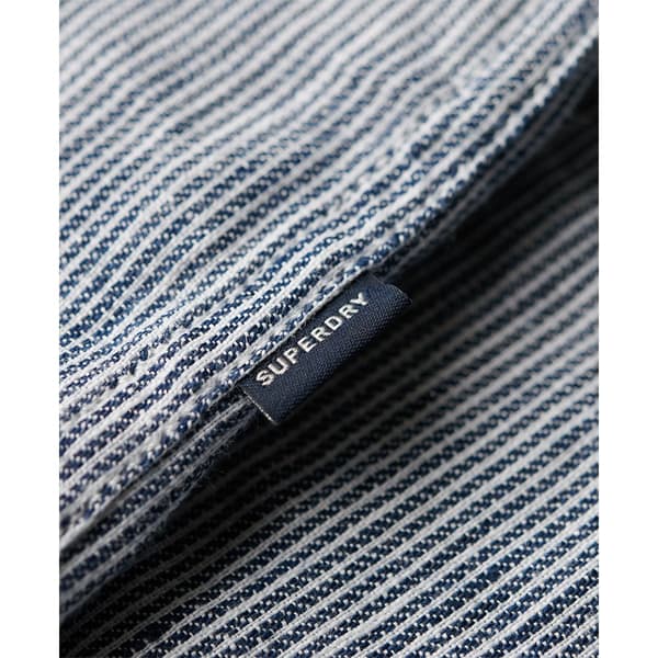 Superdry Studios Casual Linen T-shirt Med Korta ärmar Grå S Man