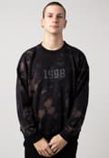 Miniatyrbilde 1 av 2: KORN - 1998 Black (Unisex Premium Black Sweatshirt) Ex Large