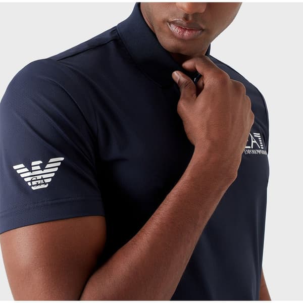 Ea7 Emporio Armani 8npf23 Kortærmet Polo Blå 3XL Mand