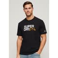 Miniatyrbild 1 av 6: Superdry Sportswear Logo Loose T-shirt Med Korta ärmar Svart L Man