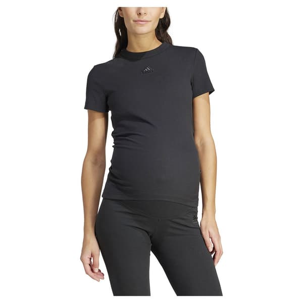 Adidas Maternity Lyhythihainen T-paita Musta S Nainen