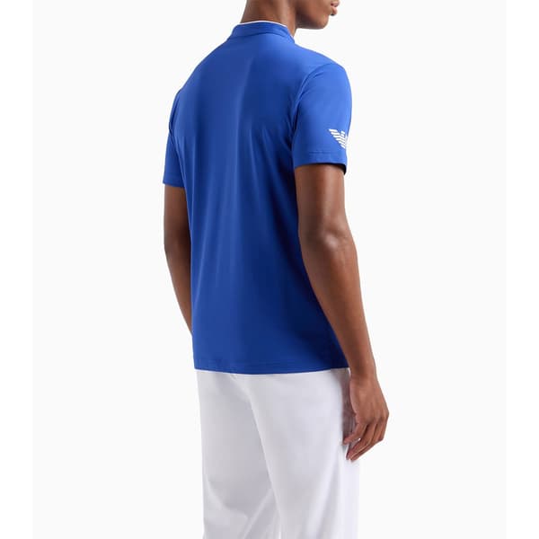 Ea7 Emporio Armani 8npt21-pjemz Kortärmad Polotröja Blå 2XL Man