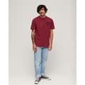 Miniatyrbild 4 av 6: Superdry Embroidered Superstate Ath Logo T-shirt Med Korta ärmar Röd M Man