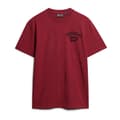 Miniatyrbild 2 av 6: Superdry Embroidered Superstate Ath Logo T-shirt Med Korta ärmar Röd M Man