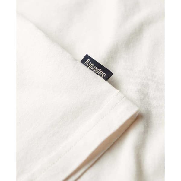 Superdry La Vl Graphic T-shirt Med Korta ärmar Vit XL Man