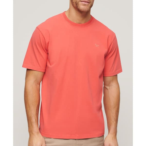 Superdry Vintage Washed T-shirt Orange L Man