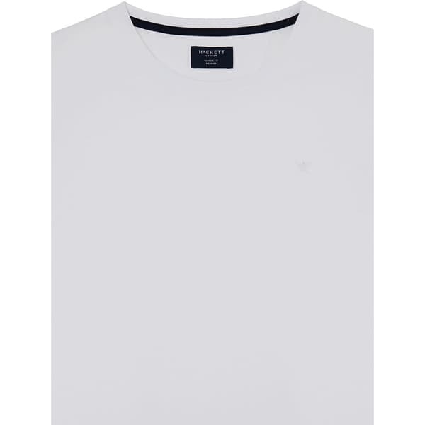 Hackett Pima T-shirt Med Korte ærmer Hvid XL Mand