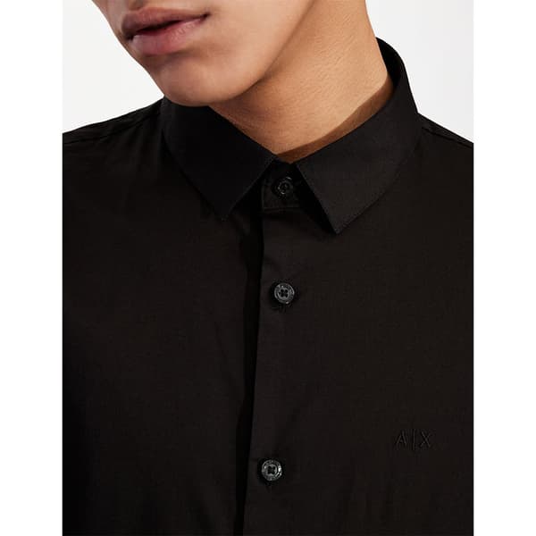 Armani Exchange 8nzc31_zn28z Skjorta Med Långa ärmar Svart M Man