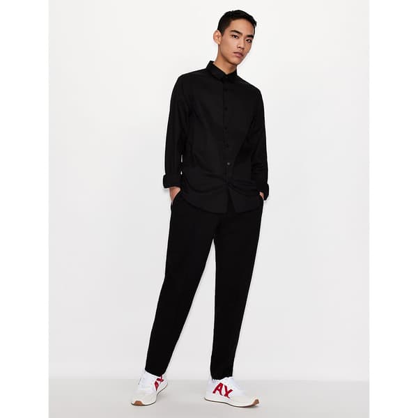 Armani Exchange 8nzc31_zn28z Skjorta Med Långa ärmar Svart M Man