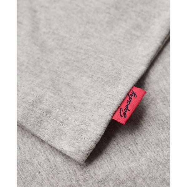 Superdry Travel Souvenir Relaxed T-shirt Med Korte ærmer Beige M Kvinde
