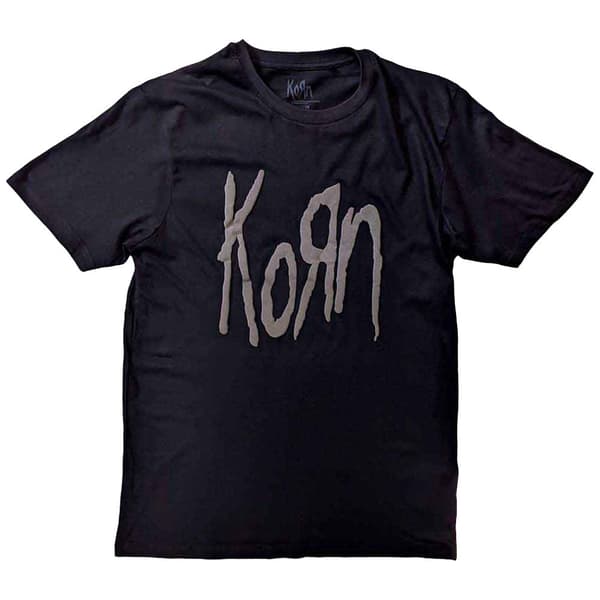 Korn Hi Build  Band Logo T Shirt