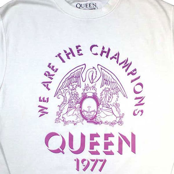 Queen Champions 1977 Band Logo Sweatshirt