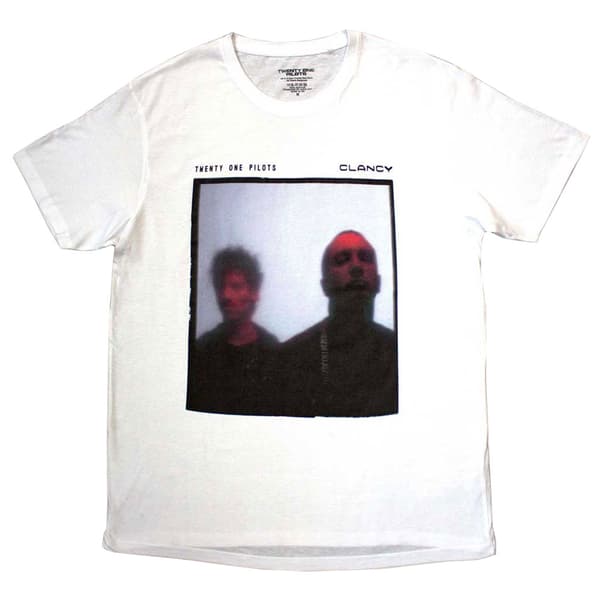 Twenty One Pilots Red Film Band Logo T Shirt