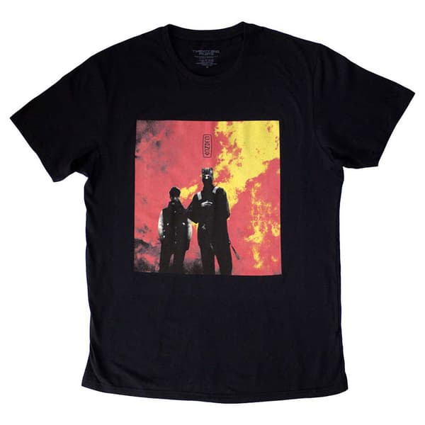 Twenty One Pilots Cover Box Band Logo T Shirt