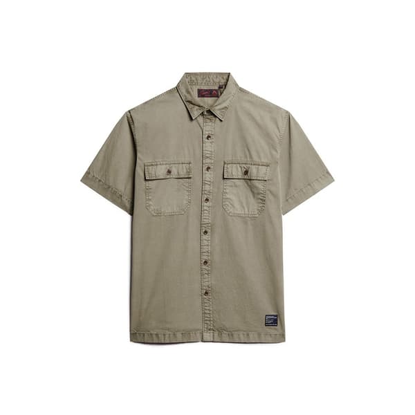 Superdry Military Lyhythihainen Paita Beige L Mies