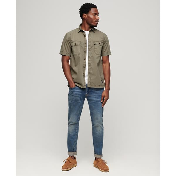 Superdry Military Lyhythihainen Paita Beige L Mies