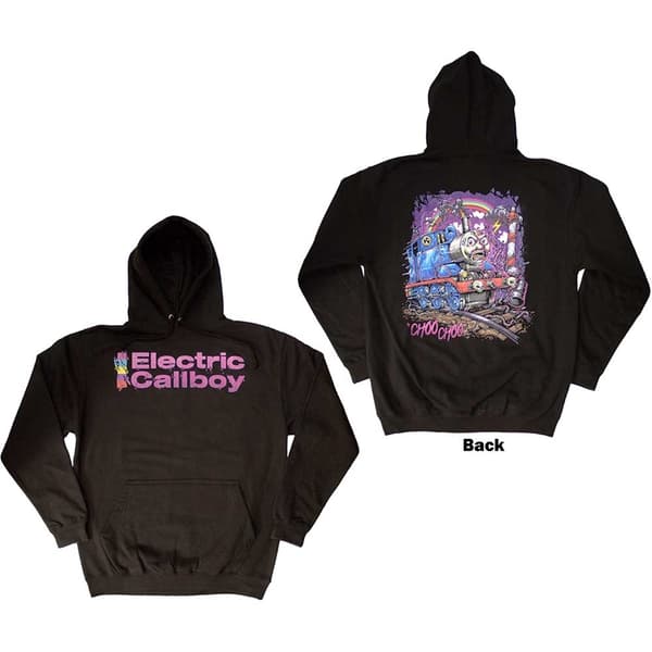 Electric Callboy Unisex Pullover Hoodie: Choo Choo (Back Print) (XX-Large)