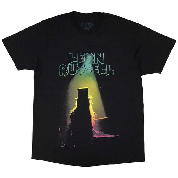Leon Russel Unisex T-Shirt: Masquerade (Large)