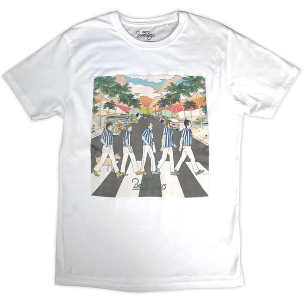 The Beach Boys Unisex T-Shirt: Pet Sounds Crossing (Large)