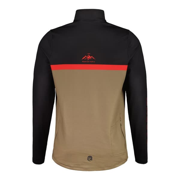 Maloja Predelum Halv Dragkedja Långärmad T-shirt Grönt,Svart M Man