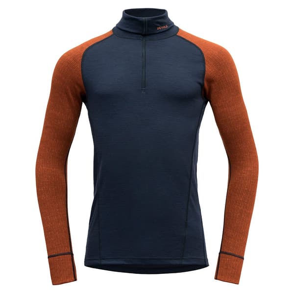 Devold Of Norway Duo Active Merino 205 Halv Lynlås Langærmet T-shirt S Mand
