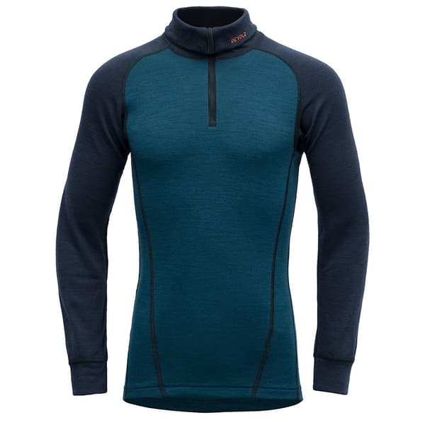 Devold Of Norway Duo Active Merino Halv Lynlås Langærmet T-shirt  16 Years Dreng