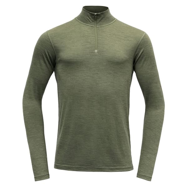 Devold Of Norway Breeze Merino 150 Halv Lynlås Langærmet T-shirt S Mand