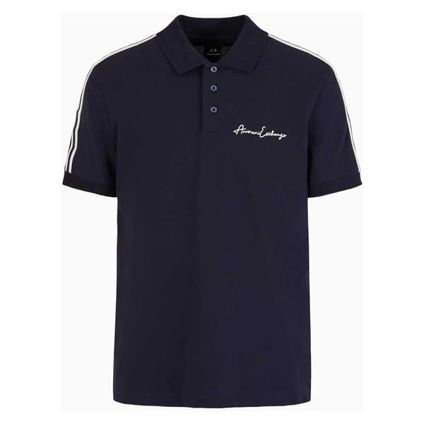 Armani Exchange 8nzfsg_zj81z Kortærmet Polo Blå M Mand