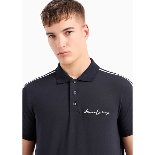Armani Exchange 8nzfsg_zj81z Kortærmet Polo Blå M Mand