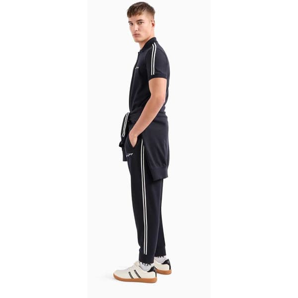 Armani Exchange 8nzfsg_zj81z Kortærmet Polo Blå M Mand